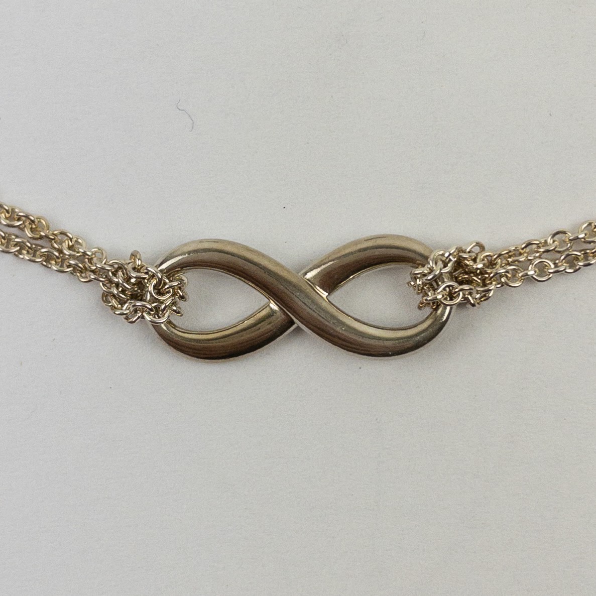 Tiffany & Co. Sterling Silver Infinity Pendant Necklace