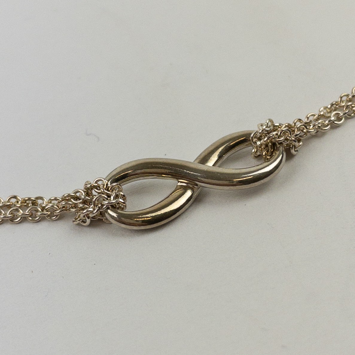 Tiffany & Co. Sterling Silver Infinity Pendant Necklace