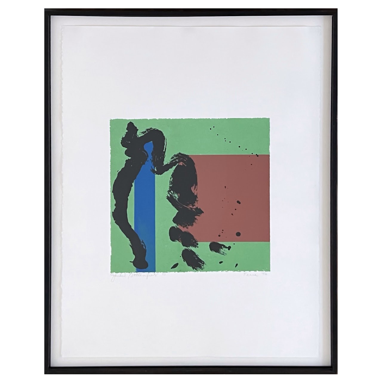 Jackie Battenfield 'Terra' Signed Lithograph