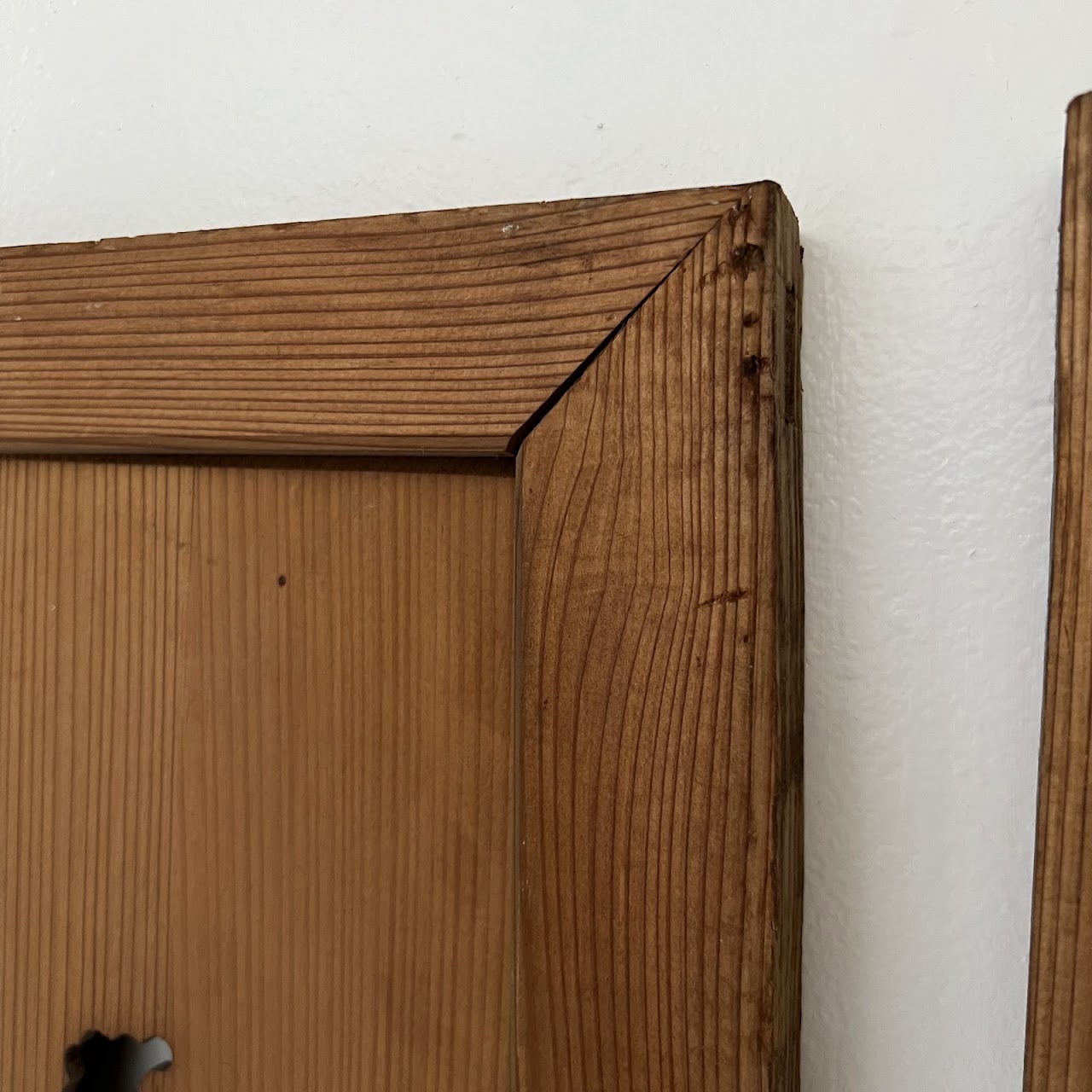 Japanese Inlaid and Pierced Spruce Panel Pair