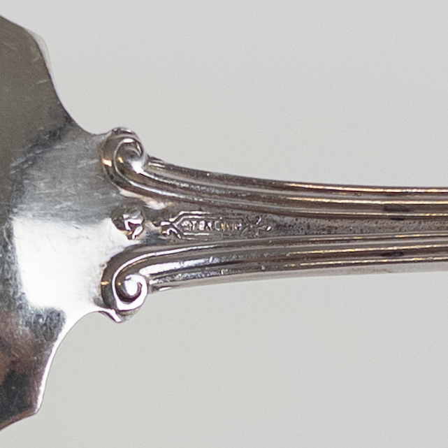 Sterling Silver Sorbet Spoon Set of Six