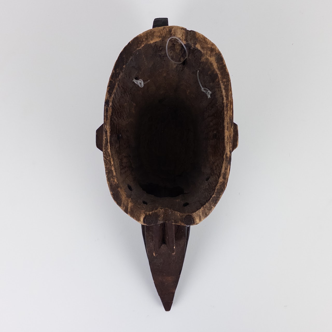 Burkina Faso Carved Wooden Bobo Bird Mask