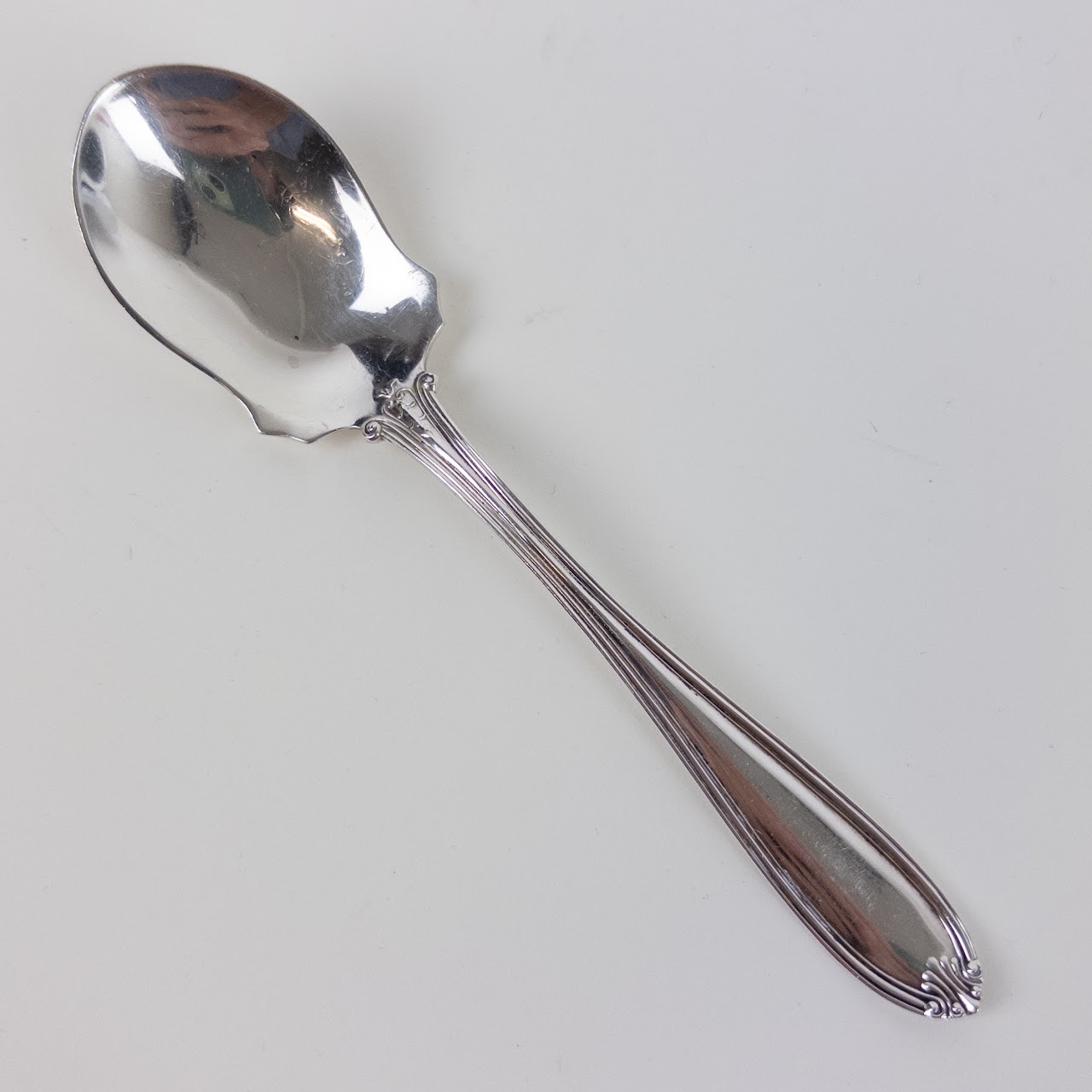 Sterling Silver Sorbet Spoon Set of Six