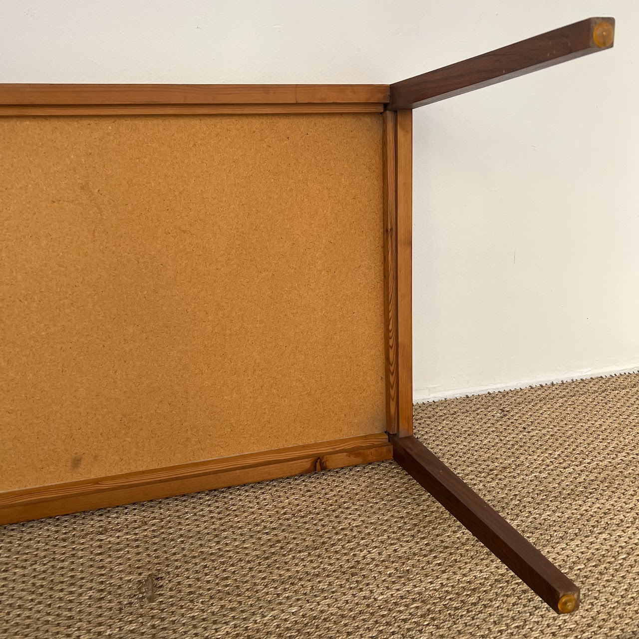 Mid-Century Modern Rosewood Ceramic Tile Top Coffee Table