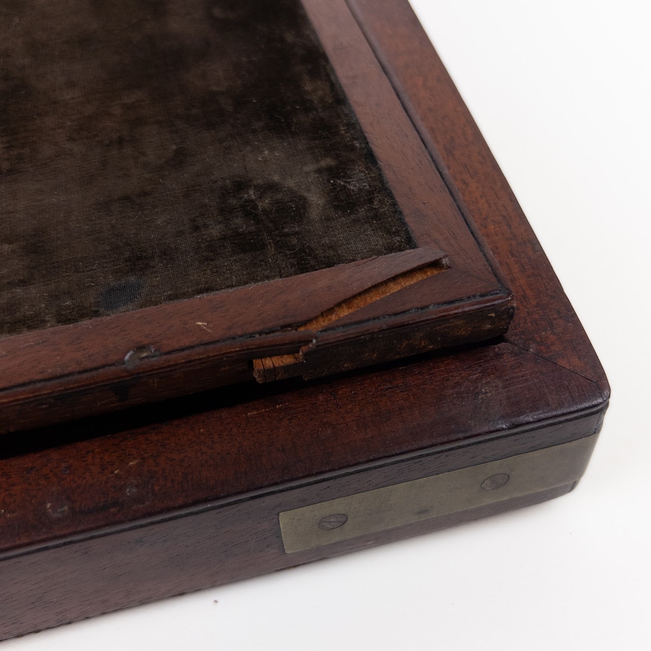 Mahogany Antique Portable Lap Desk