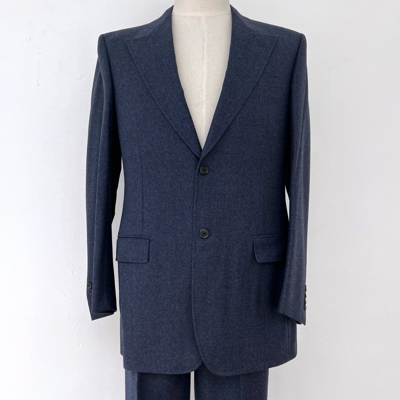 Louis Vuitton Wool Flannel Suit