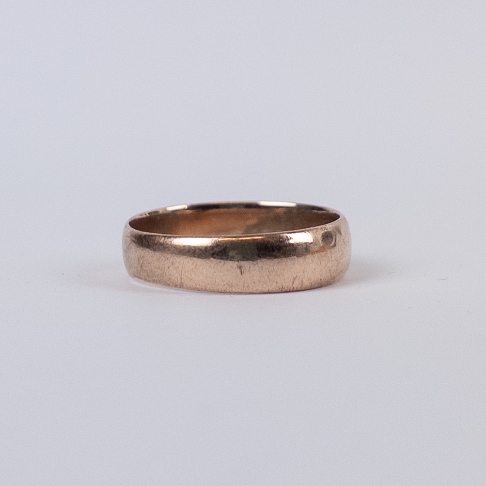 14K Gold Wedding Band Ring