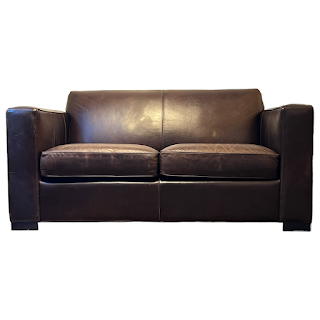 Room and Board Metro Leather Sofa