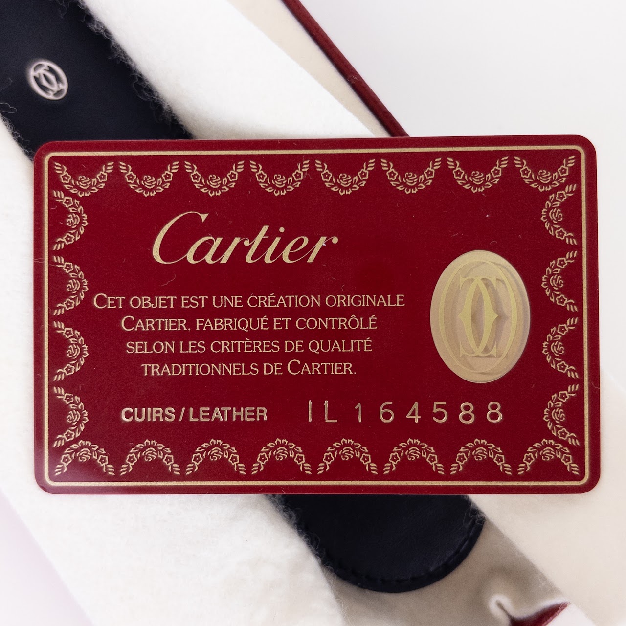 Must de Cartier Leather Pen Case