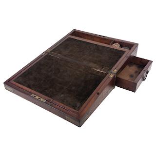 Mahogany Antique Portable Lap Desk