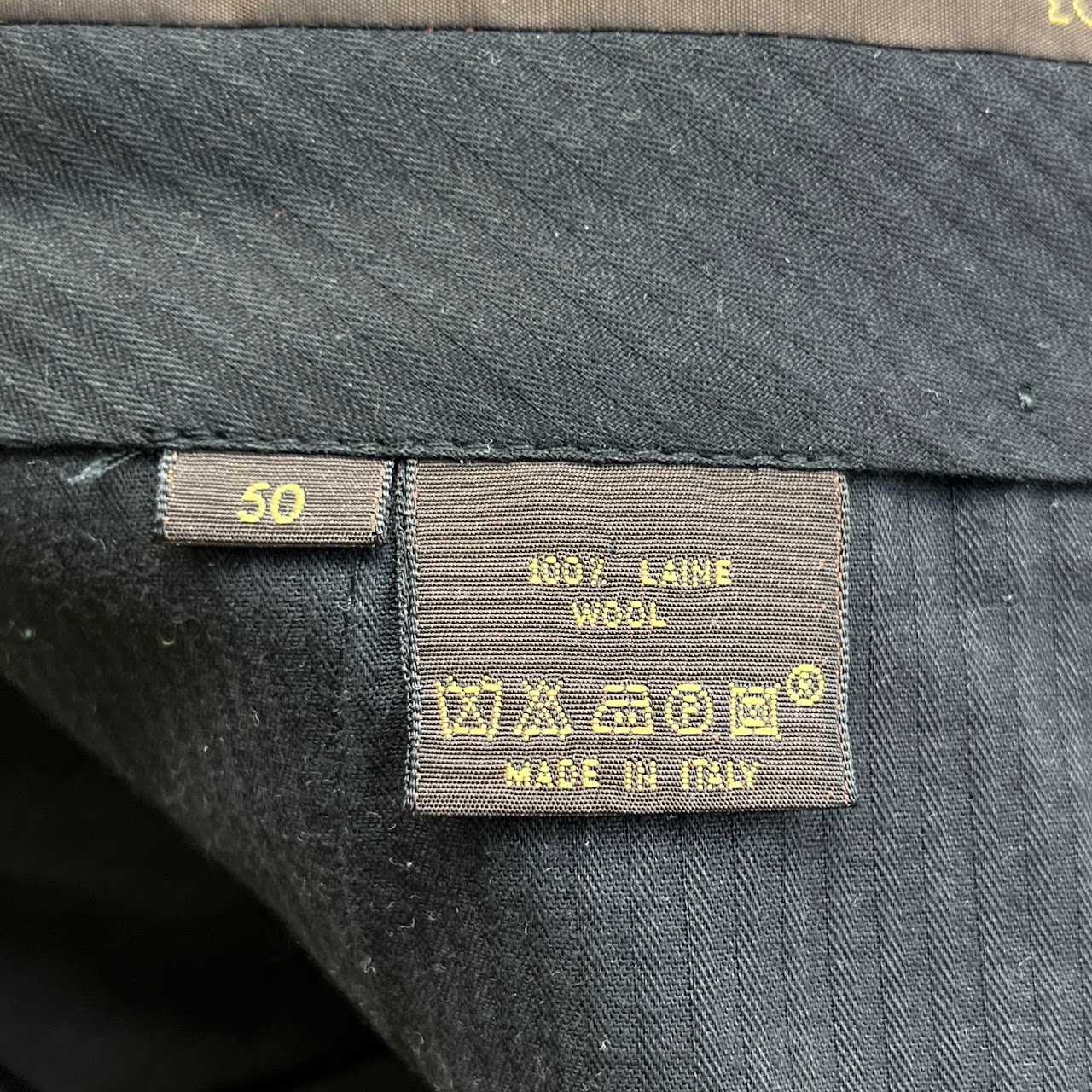 Louis Vuitton Wool Flannel Suit