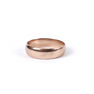 14K Gold Wedding Band Ring