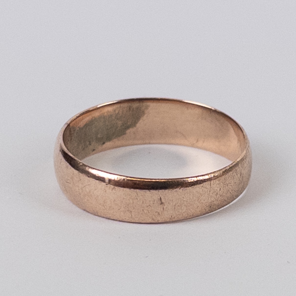 14K Gold Wedding Band Ring