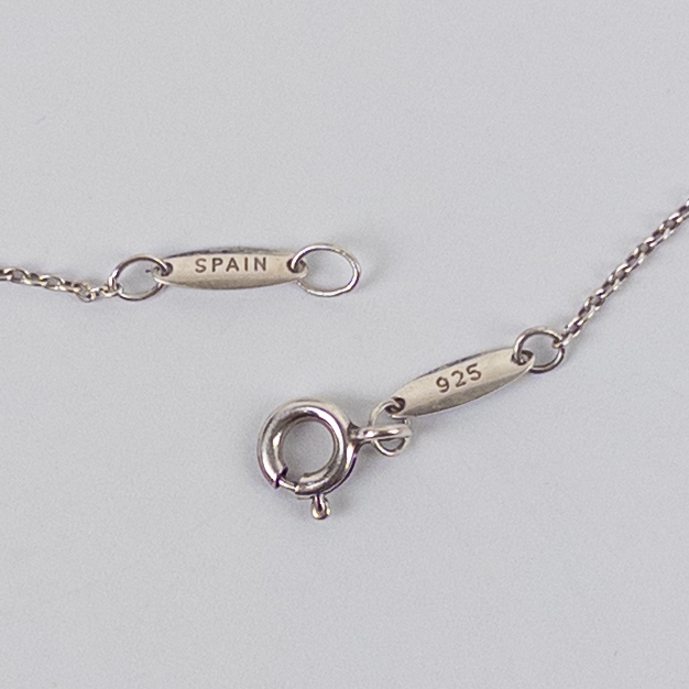 Tiffany & Co. Sterling Silver Teardrop Necklace