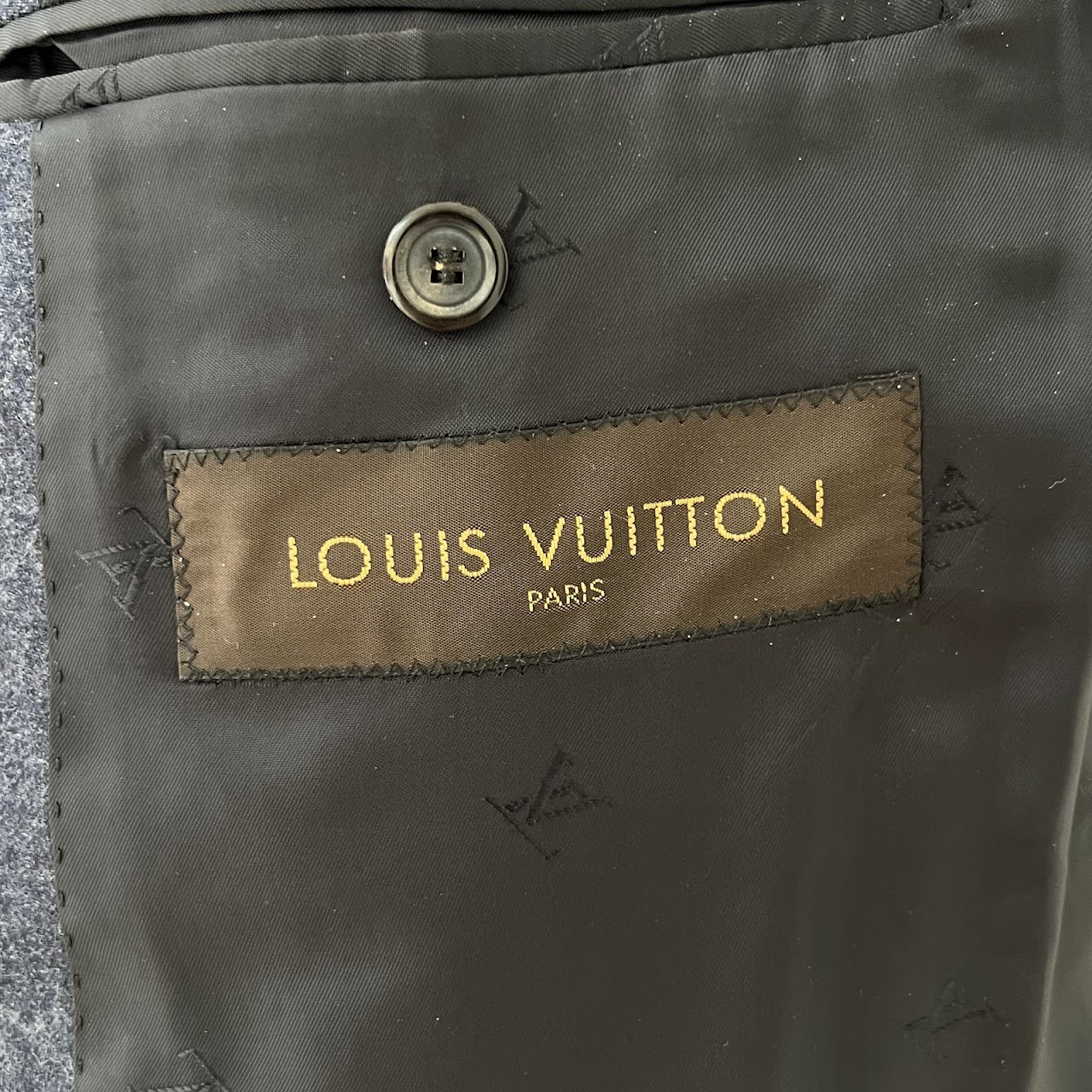 Louis Vuitton Wool Flannel Suit