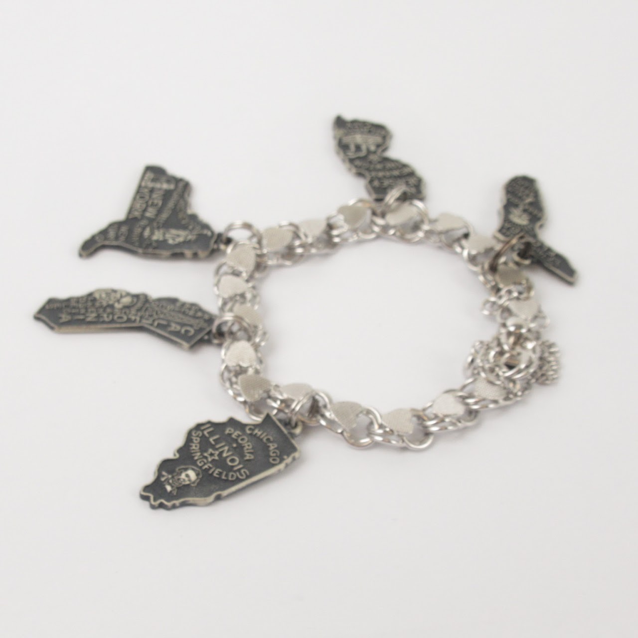 Sterling Silver Charm Bracelet