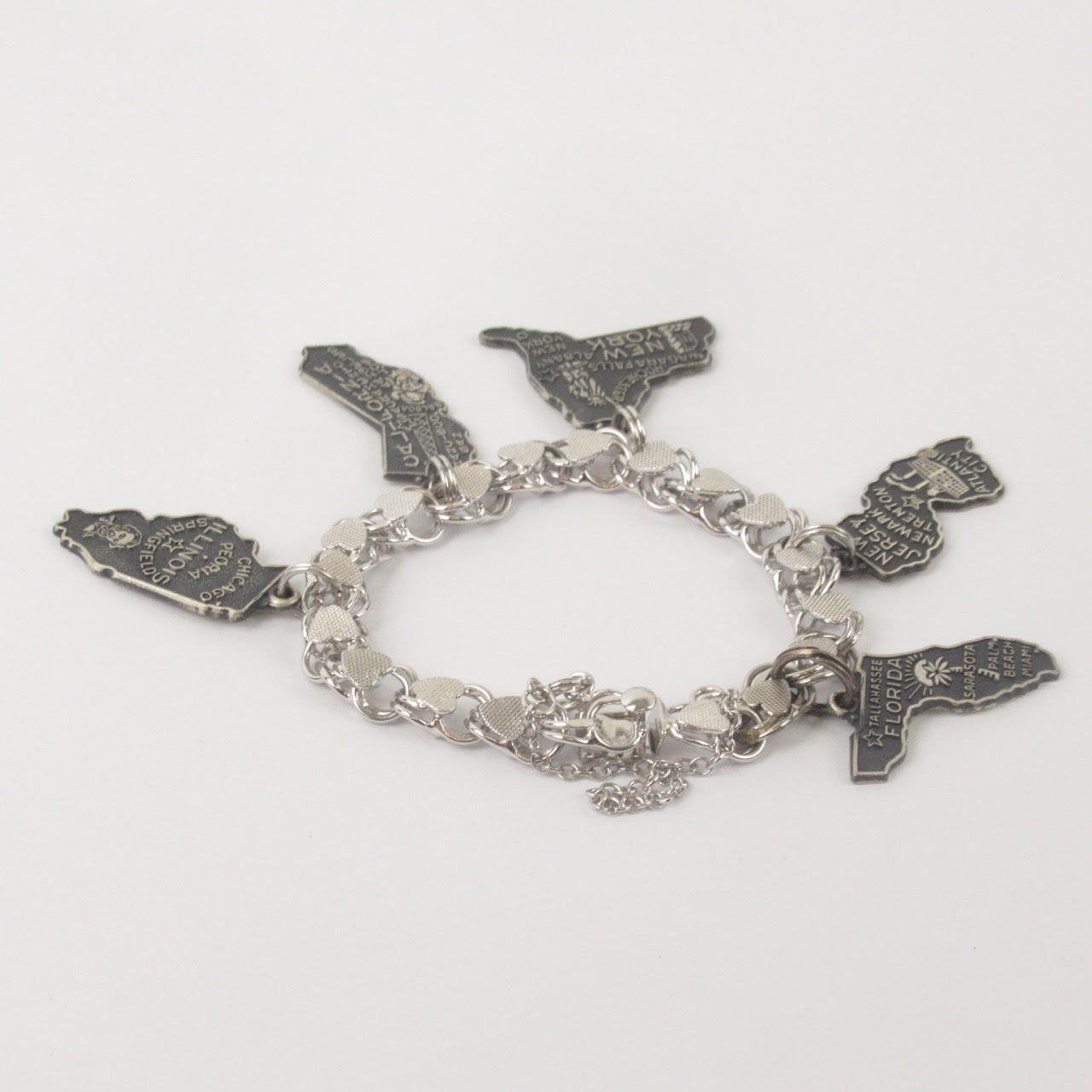 Sterling Silver Charm Bracelet