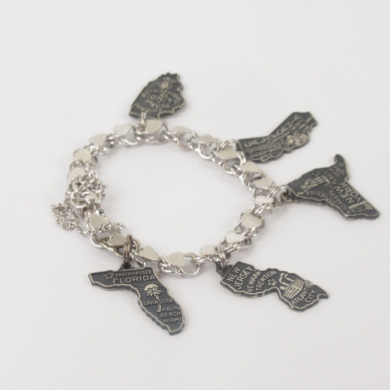 Sterling Silver Charm Bracelet