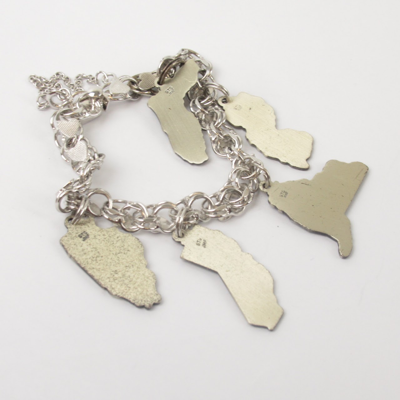 Sterling Silver Charm Bracelet