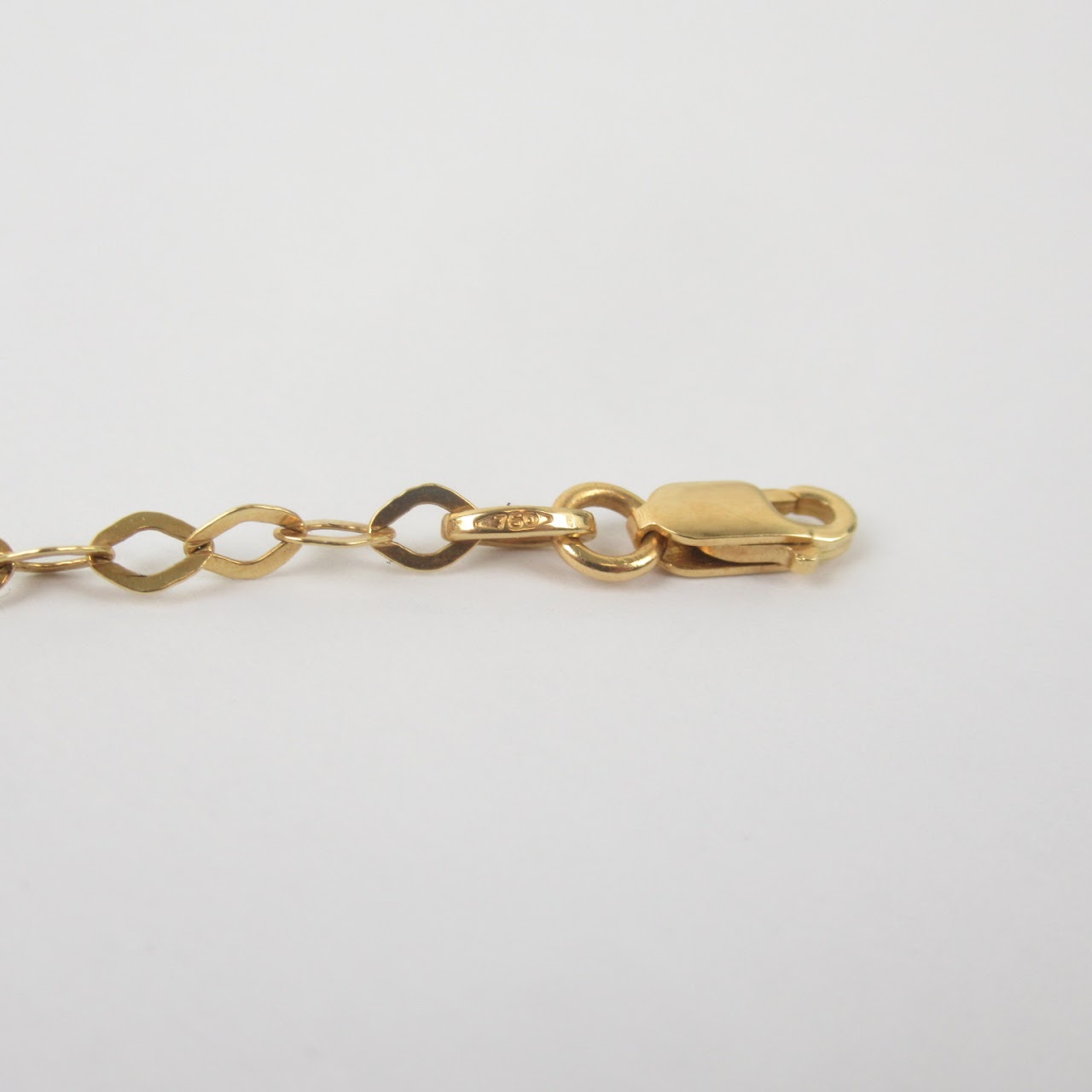 18K Gold Charm Bracelet