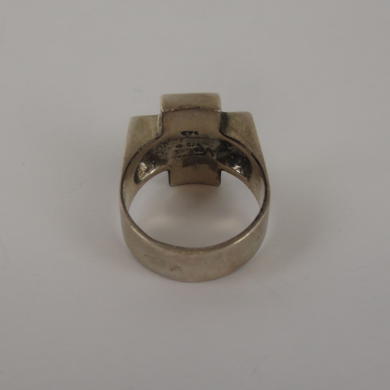 Sterling Silver Cross Shaped Ring