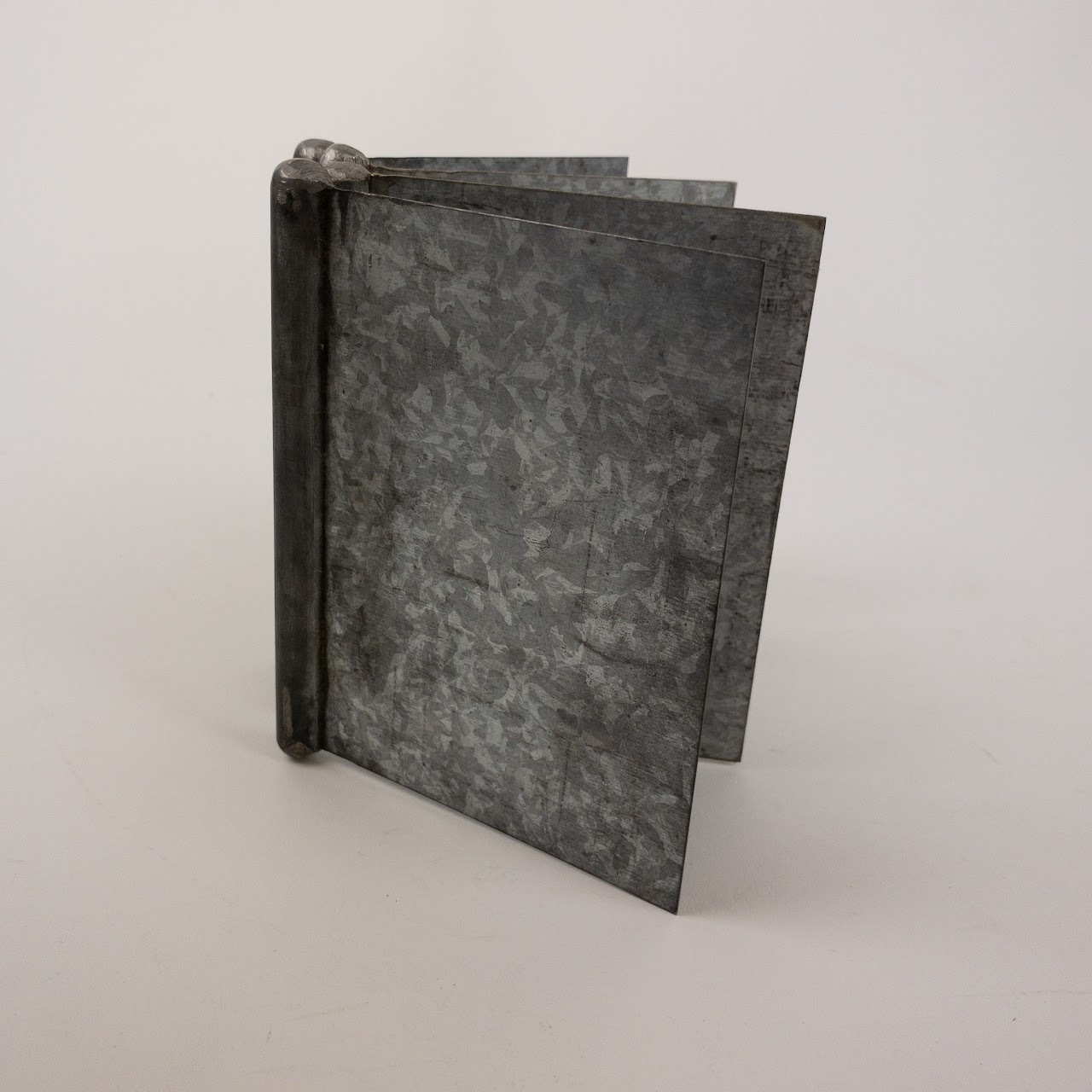 Galvanized Steel Passport Art Object