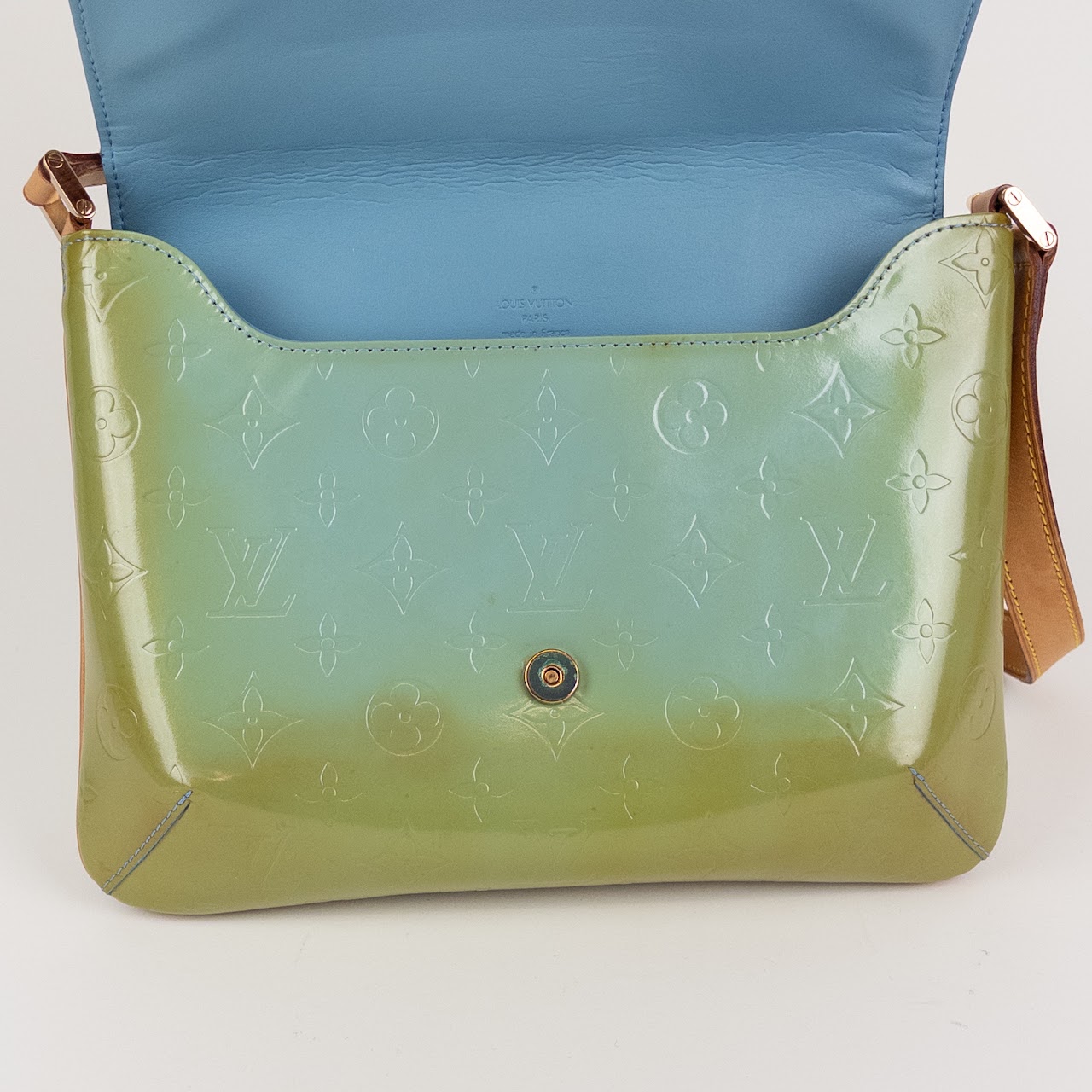 Louis Vuitton Monogram Thompson Patent Leather Handbag