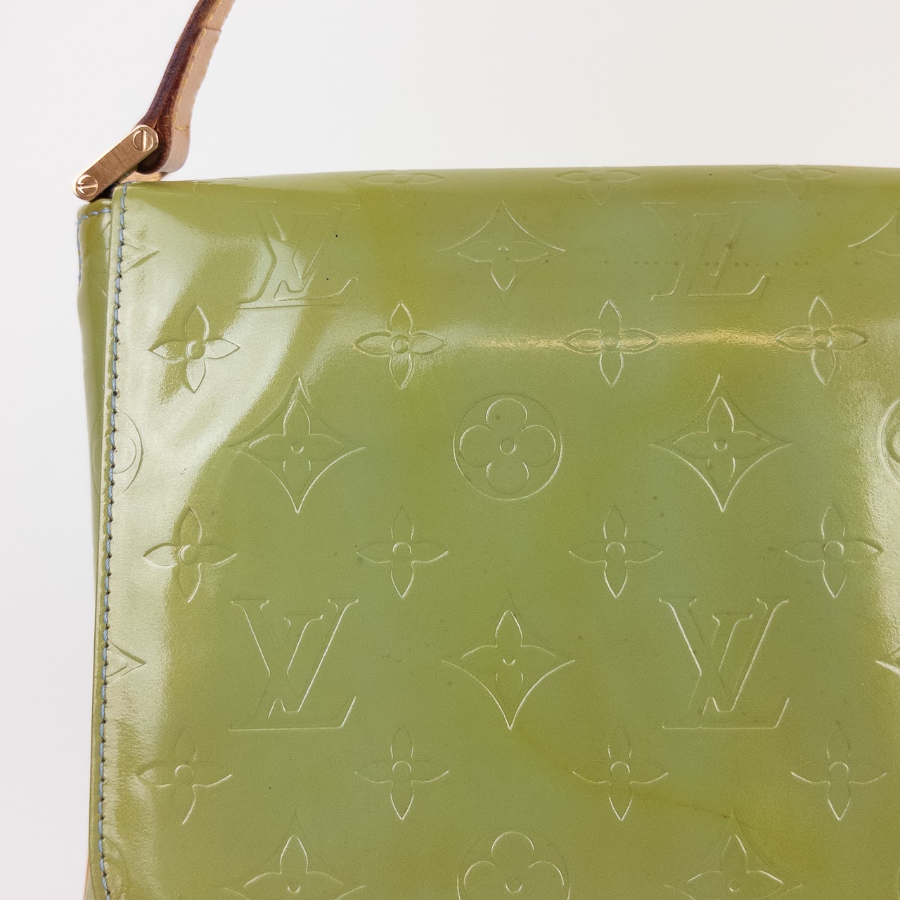 Louis Vuitton Monogram Thompson Patent Leather Handbag