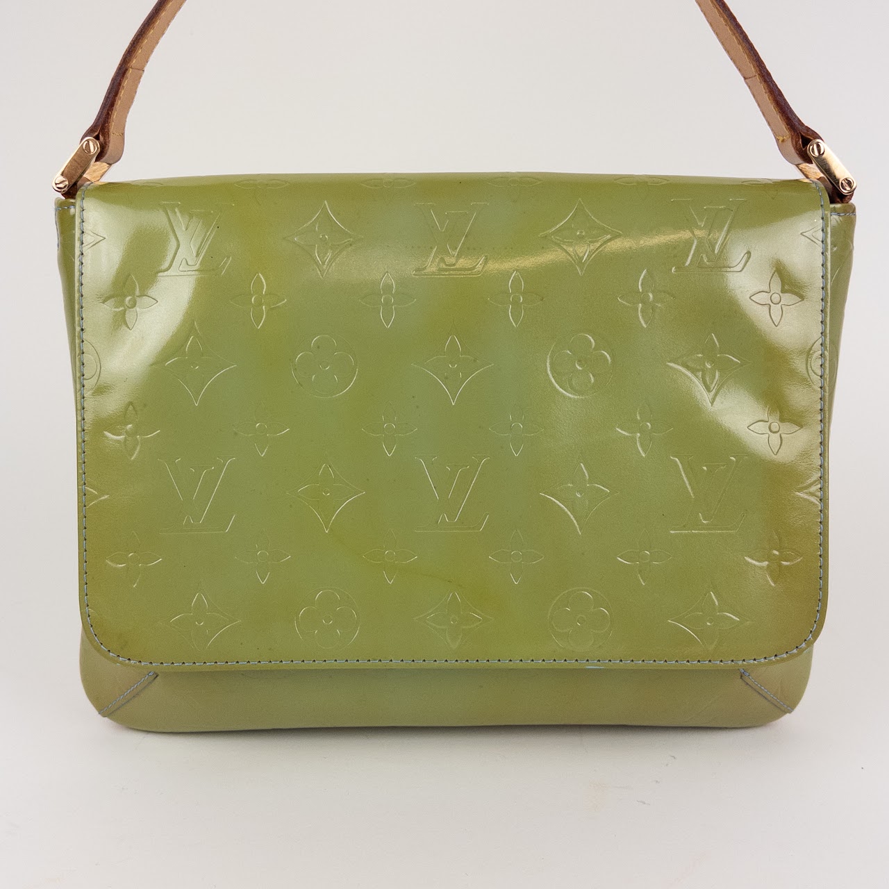 Louis Vuitton Monogram Thompson Patent Leather Handbag