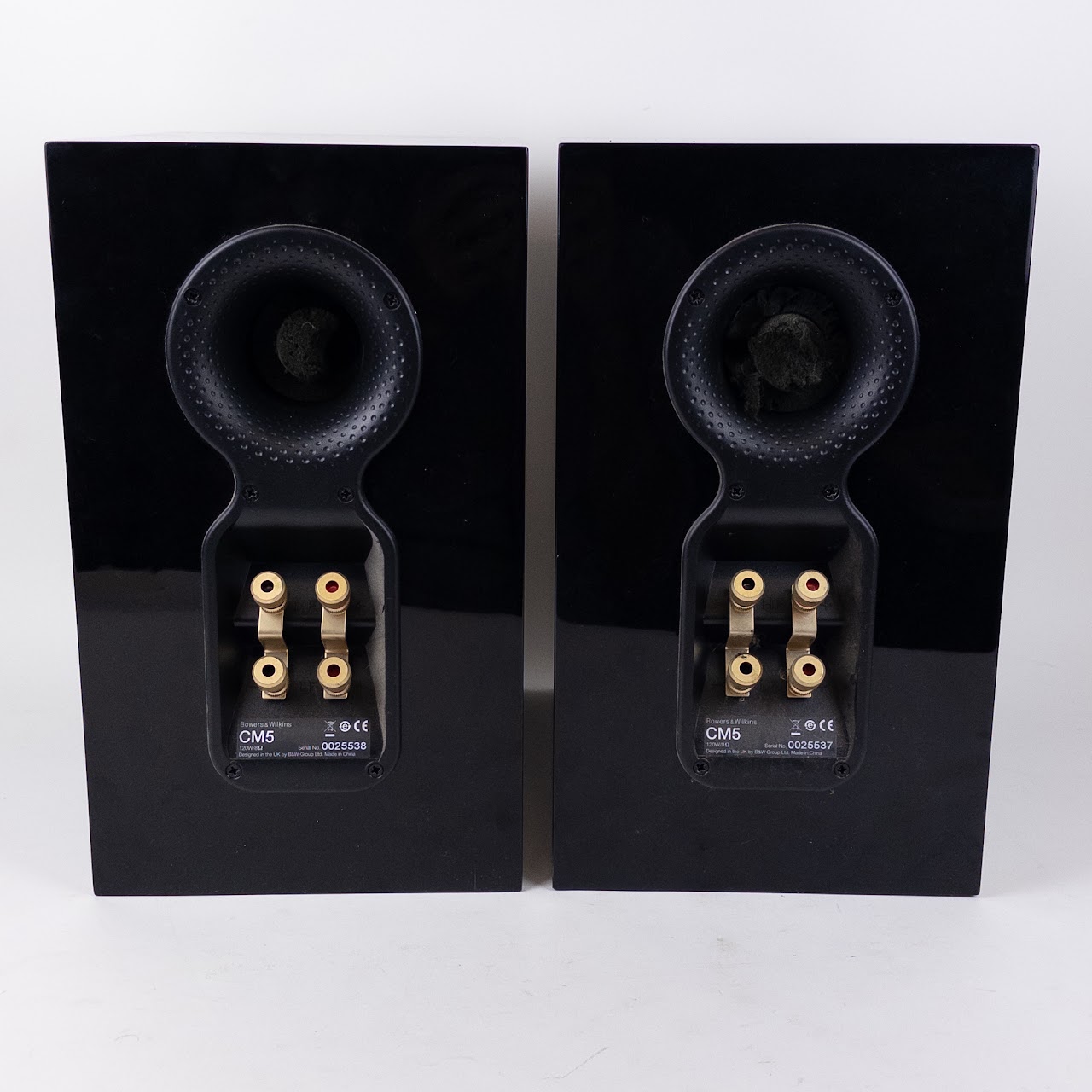 B&W CM5 Two Way Bookshelf Speaker System