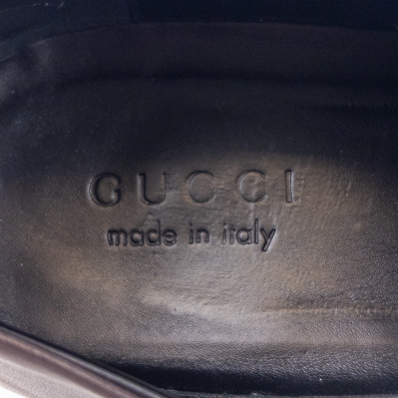 Gucci Brown Leather Loafers