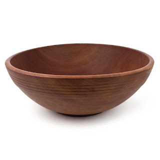 Carol Joos Hand Signed Cherry Wood Bowl