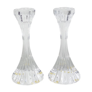 Baccarat Massena Crystal Candlestick Pair