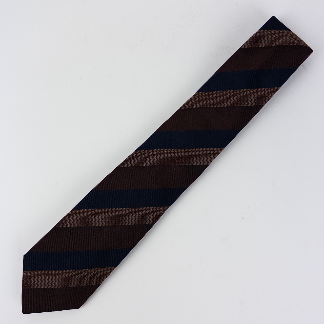 Lanvin New Striped Silk Tie