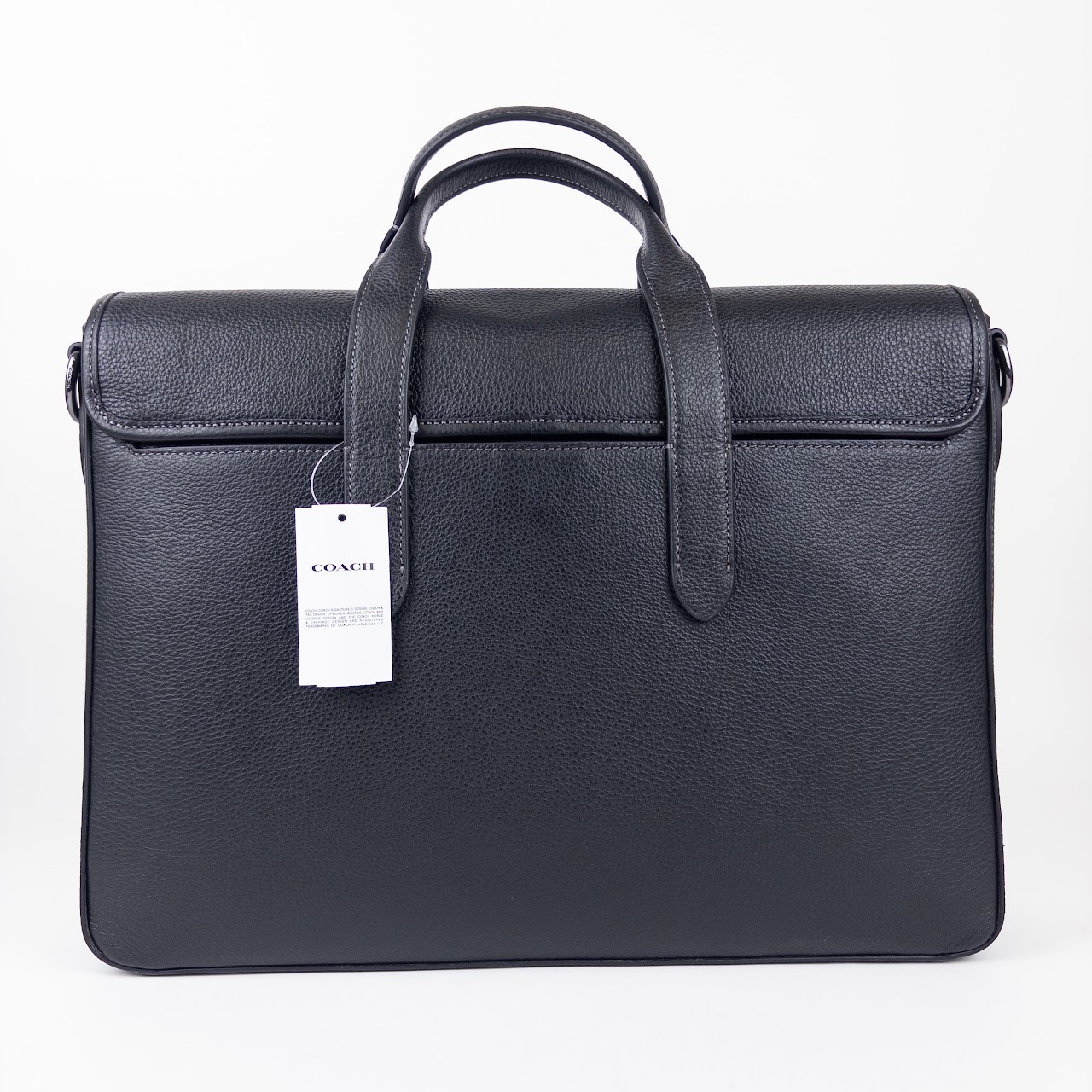 Coach New Sullivan Leather Brief Case