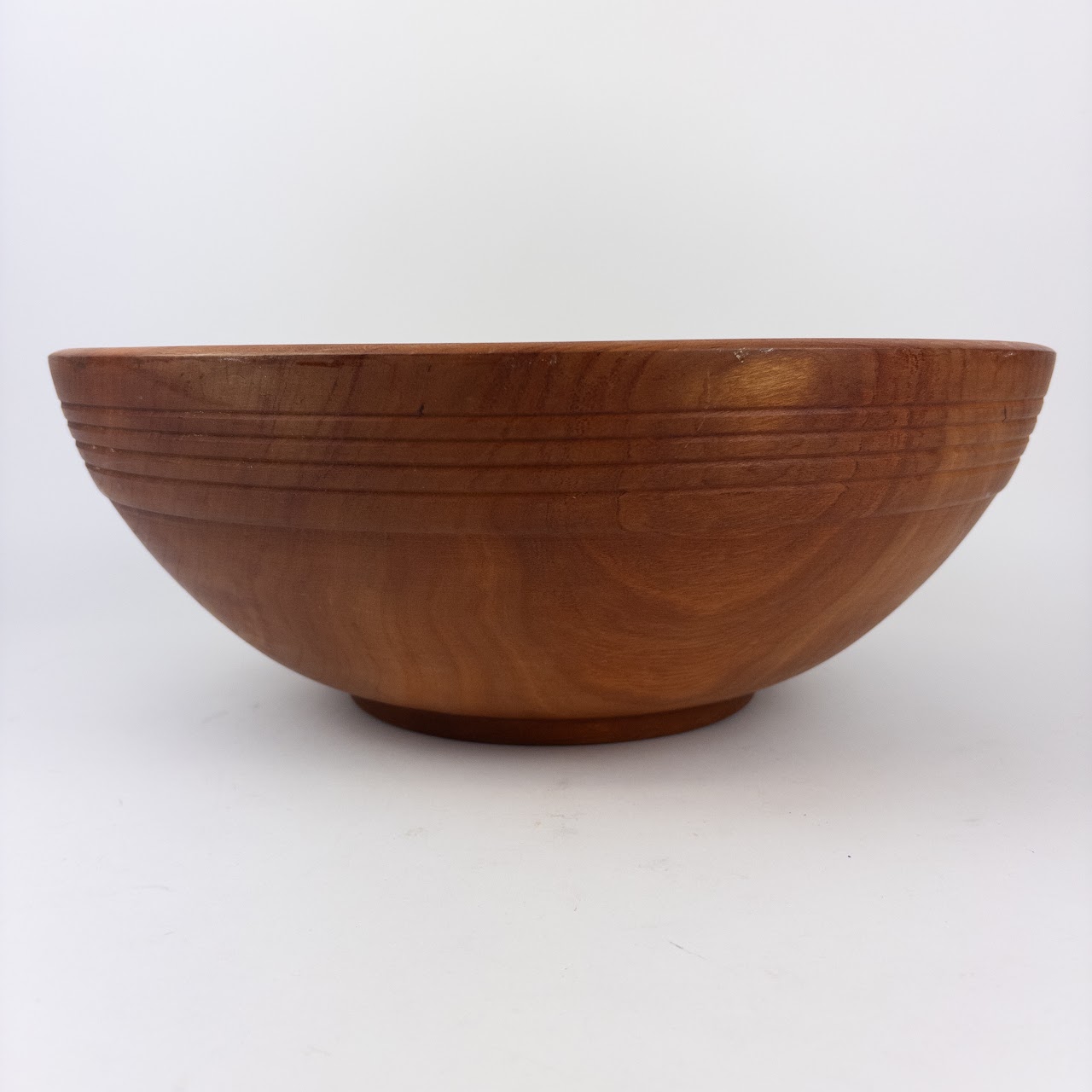 Carol Joos Hand Signed Cherry Wood Bowl