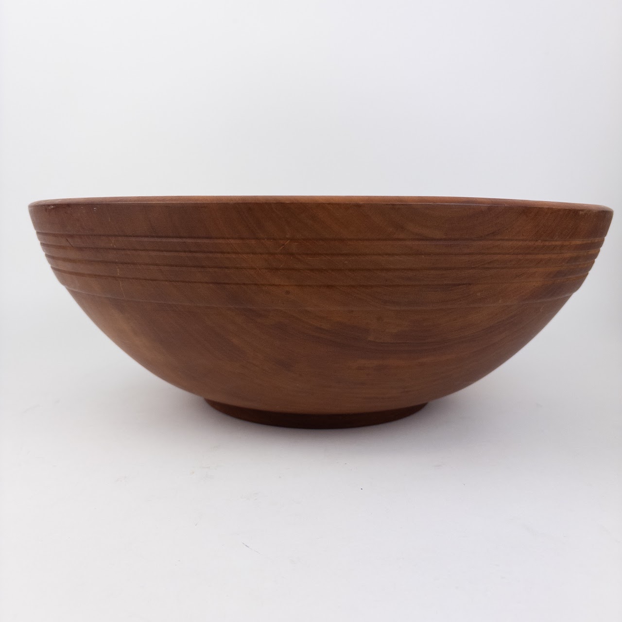 Carol Joos Hand Signed Cherry Wood Bowl