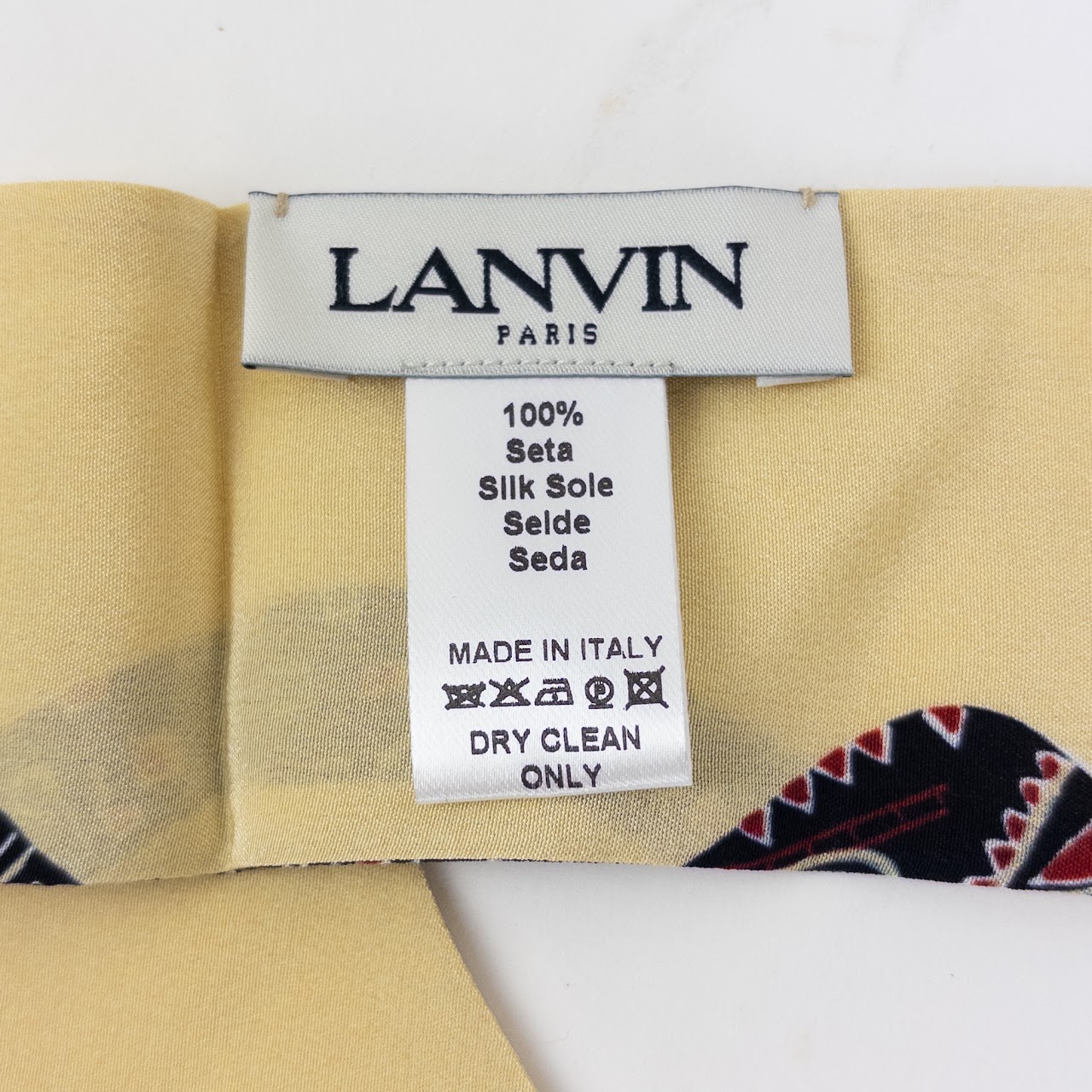 Lanvin Silk Twilly