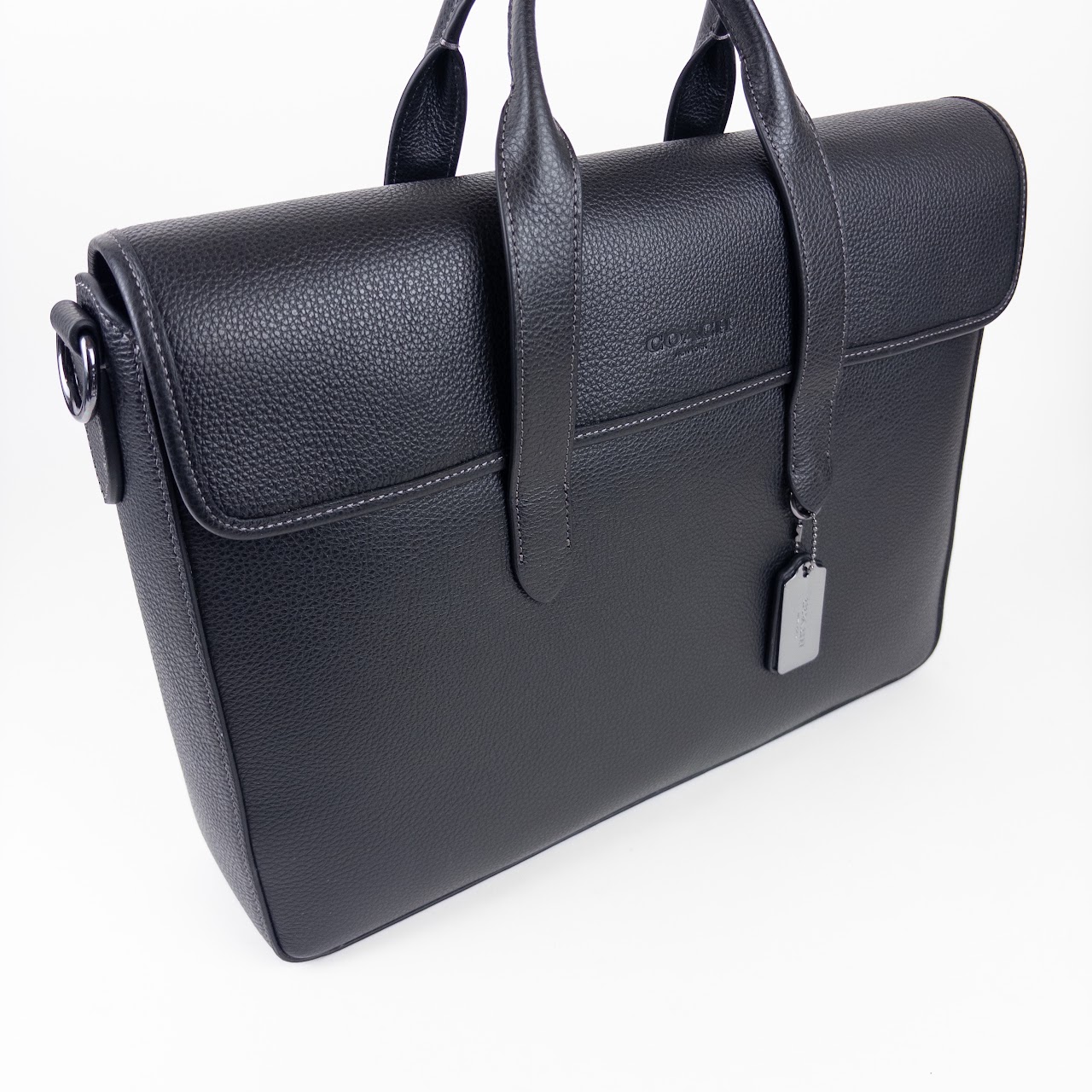 Coach New Sullivan Leather Brief Case