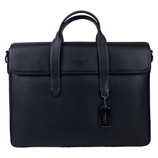 Coach New Sullivan Leather Brief Case