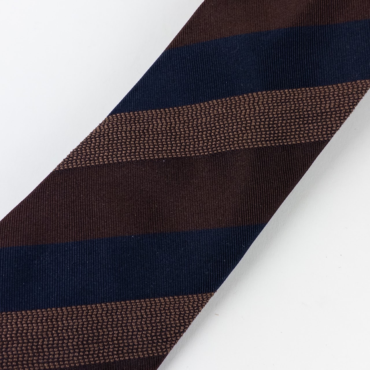 Lanvin New Striped Silk Tie