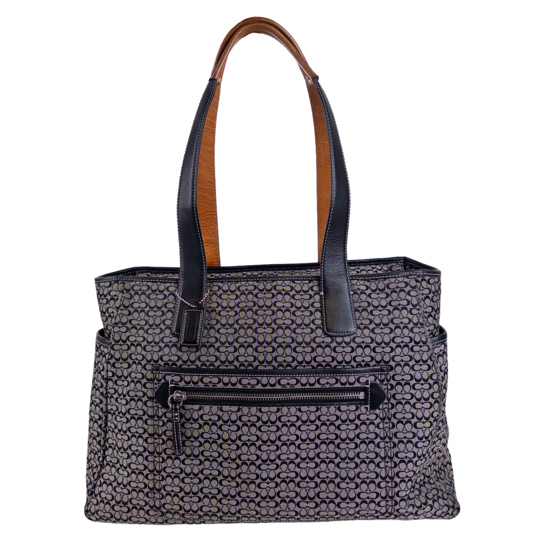 Coach Signature Carryall Shoulder Bag