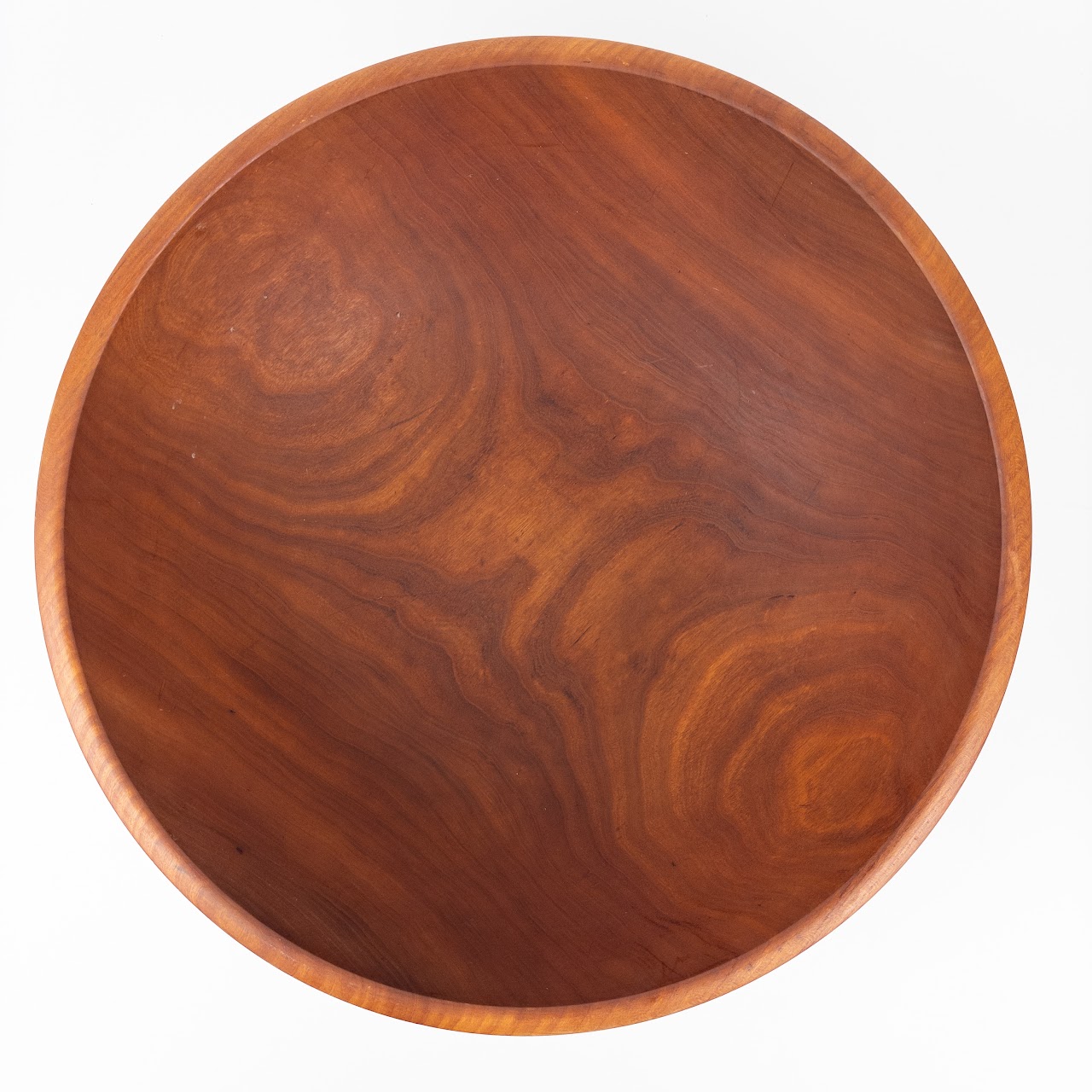 Carol Joos Hand Signed Cherry Wood Bowl