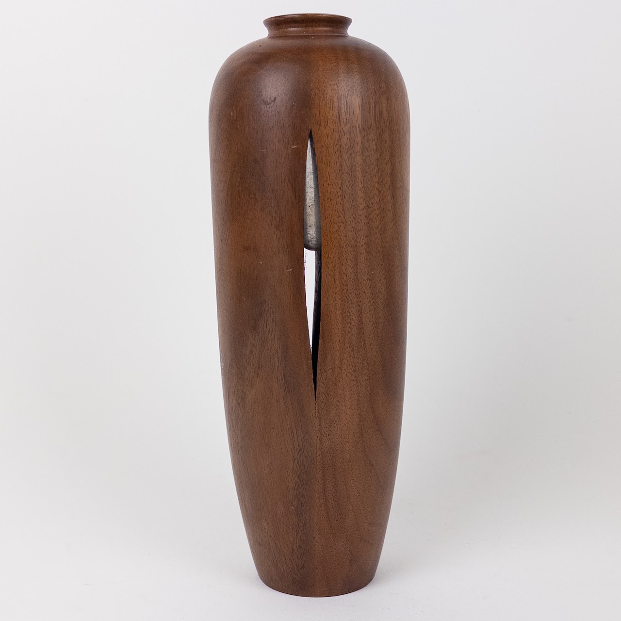 Donald L Cobler Turned Walnut Vase