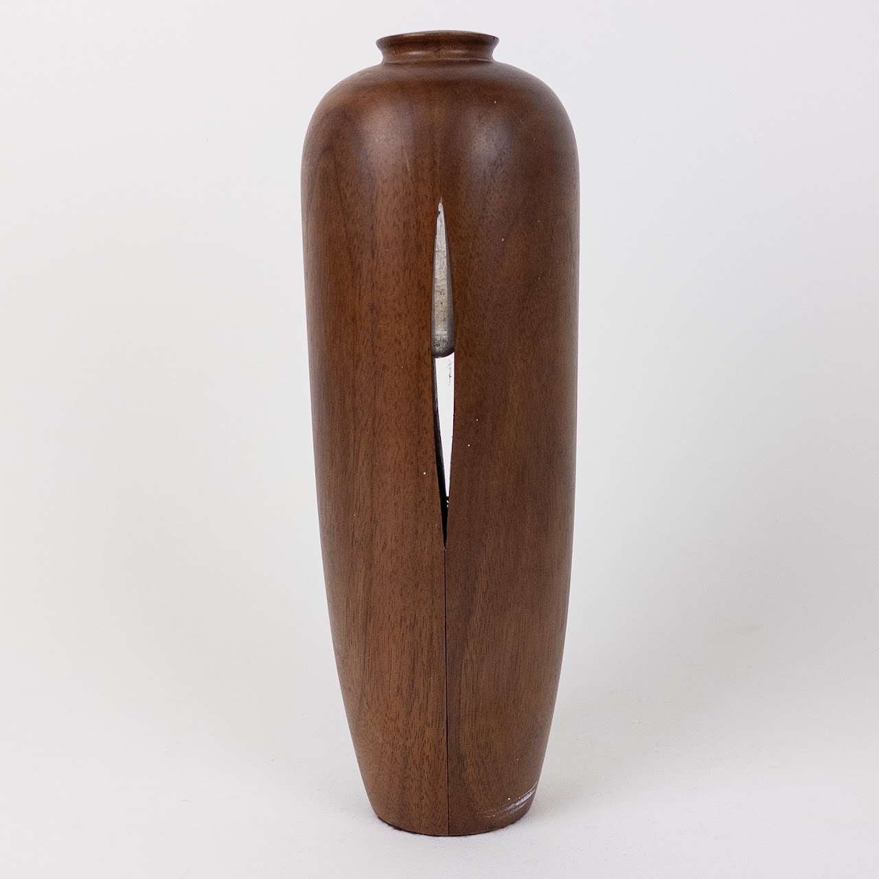 Donald L Cobler Turned Walnut Vase