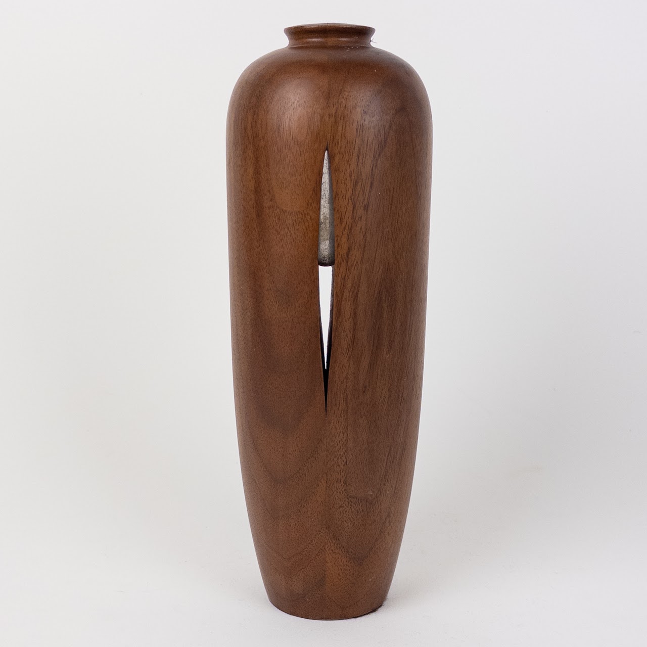 Donald L Cobler Turned Walnut Vase