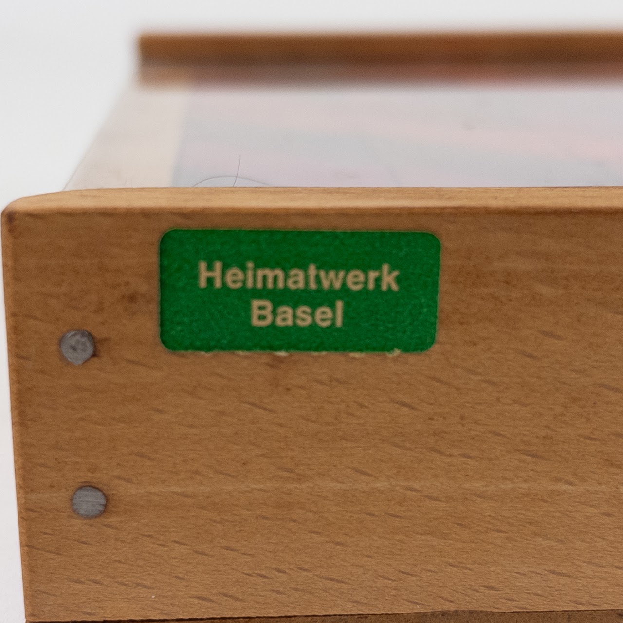 Heimatwerk Basel Bauhaus Wooden Cube Puzzle