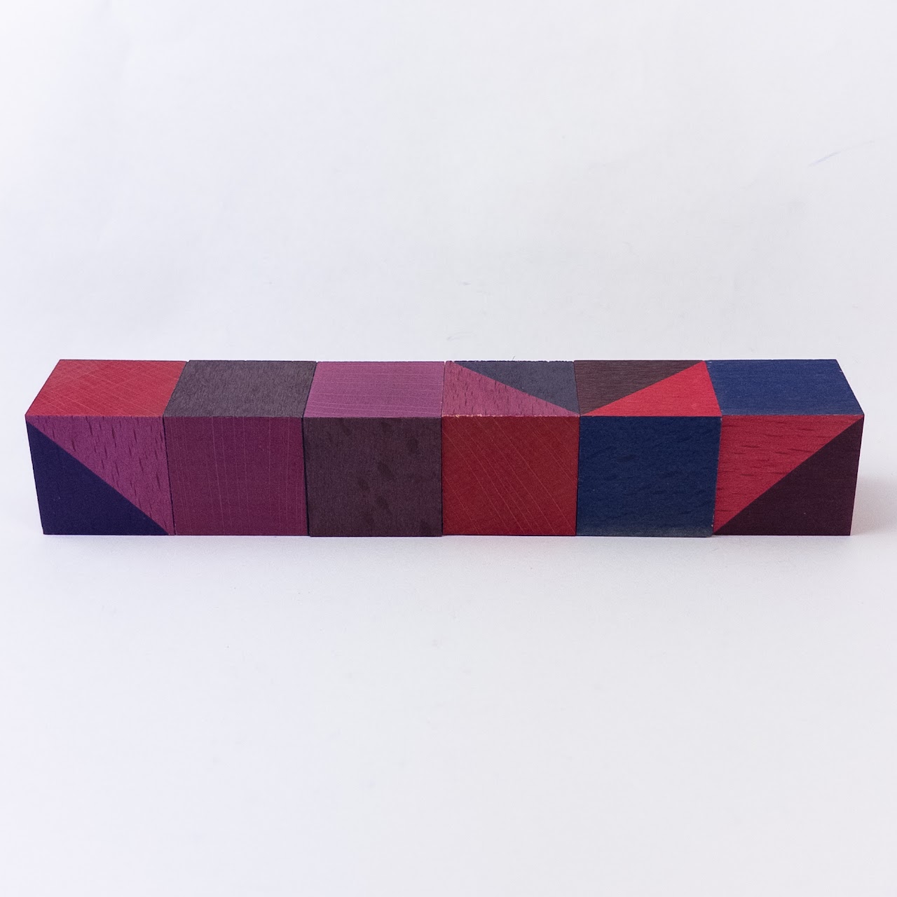 Heimatwerk Basel Bauhaus Wooden Cube Puzzle