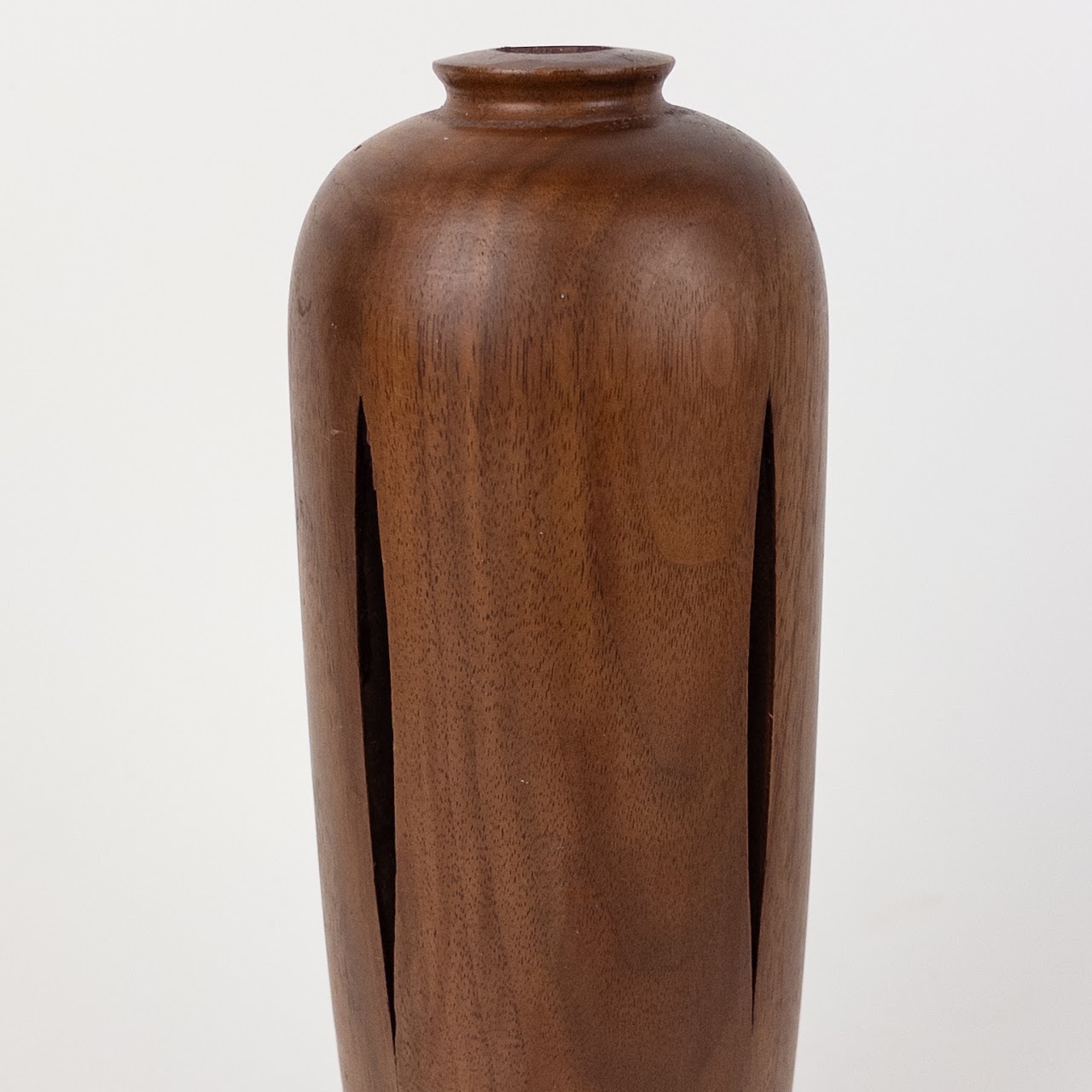 Donald L Cobler Turned Walnut Vase