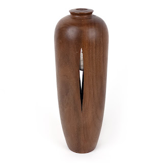 Donald L Cobler Turned Walnut Vase